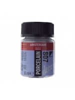 ΧΡΩΜΑ AMSTERDAM ΠΟΡΣΕΛΑΝΗΣ 807 Silver Opaque 16ml