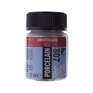ΧΡΩΜΑ AMSTERDAM ΠΟΡΣΕΛΑΝΗΣ 807 Silver Opaque 16ml ΧΡΩΜΑ AMSTERDAM ΠΟΡΣΕΛΑΝΗΣ 807 Silver Opaque 16ml