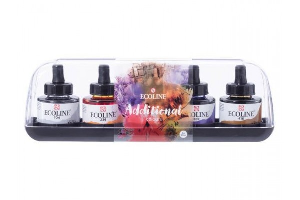 ΣΕΤ ΥΓΡΟ ΑΚΟΥΑΡΕΛΑΣ ECOLINE ROYAL TALENS 5x30ml Additional