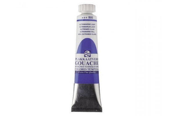 GOUACHE ΤΕΜΠΕΡΑ 20ml 505 Ultramarine Light  ROYAL TALENS
