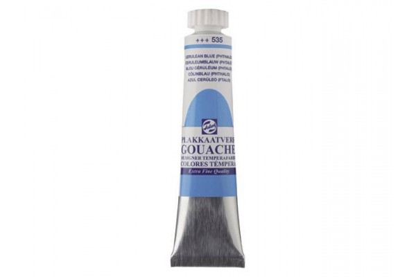 GOUACHE ΤΕΜΠΕΡΑ 20ml 535 Cerulean Blue (Phthalo) ROYAL TALENS