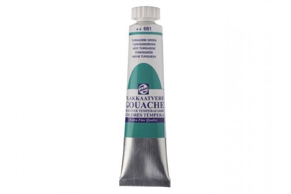 GOUACHE ΤΕΜΠΕΡΑ 20ml 661 Turquoise Green  ROYAL TALENS