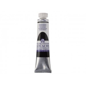 GOUACHE ΤΕΜΠΕΡΑ 20ml 703 Black Intenso  ROYAL TALENS