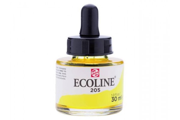 ECOLINE ROYAL TALENS 30ml 205 Lemon Yellow (Primary)