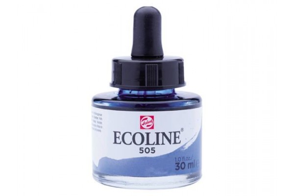 ECOLINE ROYAL TALENS 30ml 505 Ultramarine Light