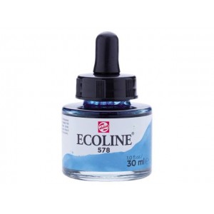 ECOLINE ROYAL TALENS 30ml 578 Sky Blue (Cyan) ECOLINE ROYAL TALENS 30ml 578 Sky Blue (Cyan)