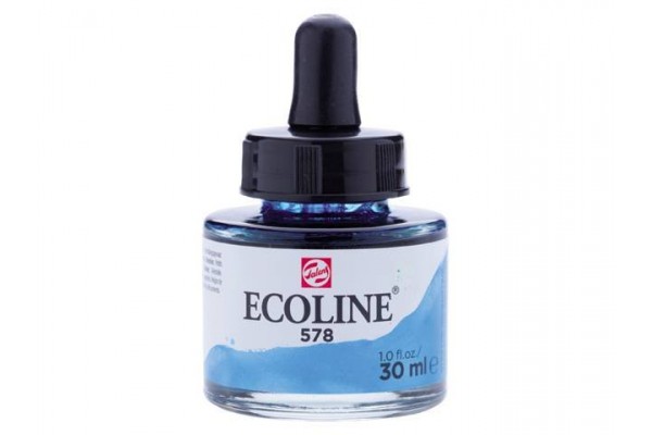 ECOLINE ROYAL TALENS 30ml 578 Sky Blue (Cyan)