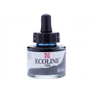 ECOLINE ROYAL TALENS 30ml 706 Deep Grey ECOLINE ROYAL TALENS 30ml 706 Deep Grey