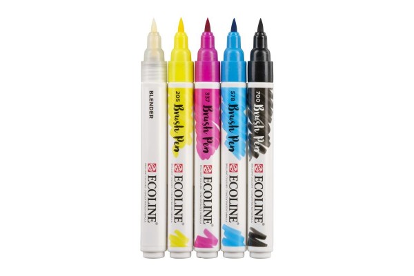 ECOLINE BRUSHPEN ROYAL ΣΕΤ 5ΤΕΜ Primary