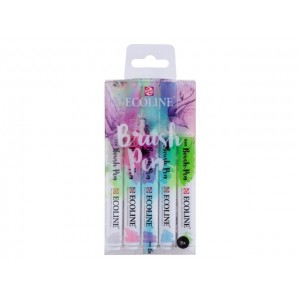 ECOLINE BRUSHPEN ROYAL TALENS ΣΕΤ 5TEM Pastel