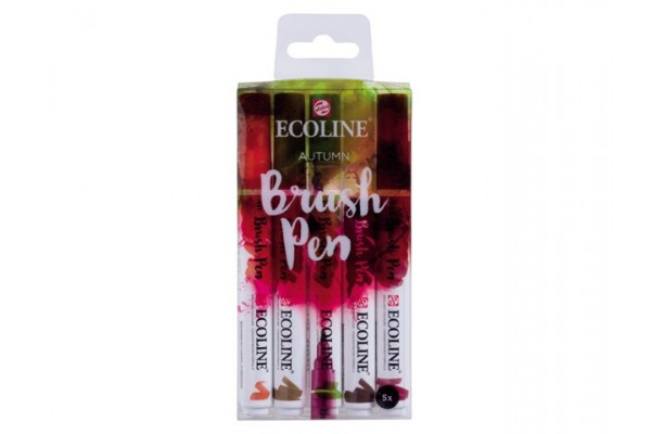 ECOLINE BRUSHPEN ROYAL TALENS ΣΕΤ 5TEM Autumn