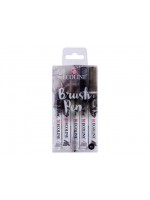 ECOLINE BRUSHPEN ROYAL TALENS ΣΕΤ 5TEM Grey