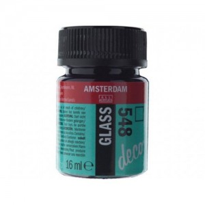ΧΡΩΜΑ AMSTERDAM GLASS 548 Blue Violet 16ml ΧΡΩΜΑ AMSTERDAM GLASS 548 Blue Violet 16ml