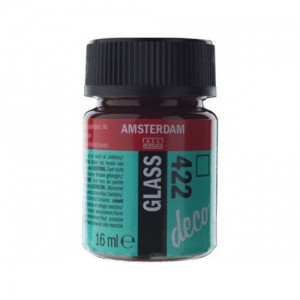 ΧΡΩΜΑ AMSTERDAM GLASS 422 Reddish Brown 16ml ΧΡΩΜΑ AMSTERDAM GLASS 422 Reddish Brown 16ml