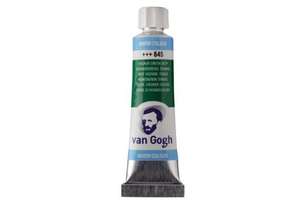 WATERCOLOUR VAN GOGH 10ML 645 Hooker Green Deep