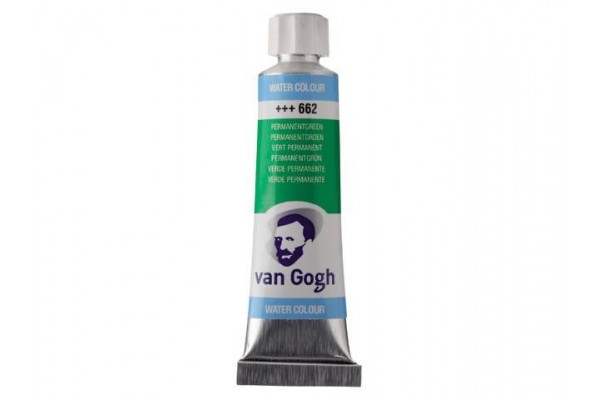 WATERCOLOUR VAN GOGH 10ML 662 Permanent Green