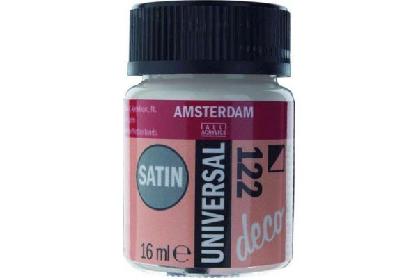 ΧΡΩΜΑ AMSTERDAM UNIVERSAL SATIN BROKEN WHITE 122 16ml