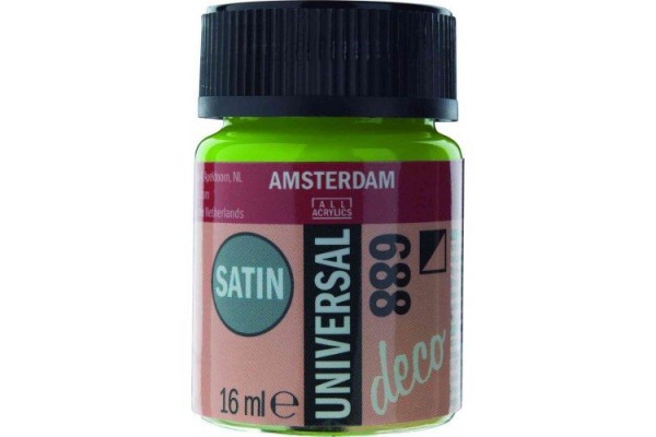 ΧΡΩΜΑ AMSTERDAM UNIVERSAL SATIN VIVID GREEN 688 16ml
