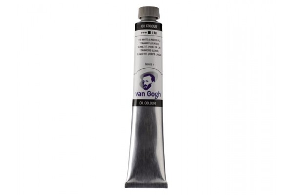 ΛΑΔΙΑ VAN GOGH 60ML S1 No.118 Titanium White (Linseed Oil)