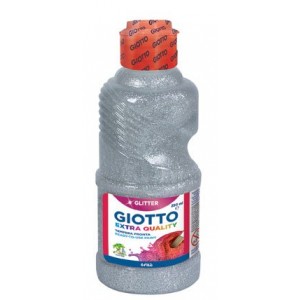 ΤΕΜΠΕΡΑ ΜΠΟΥΚΑΛΙ 250ML ΑΣΗΜΙ GLITTER GIOTTO ΤΕΜΠΕΡΑ ΜΠΟΥΚΑΛΙ 250ML ΑΣΗΜΙ GLITTER GIOTTO
