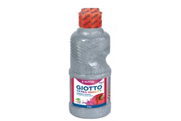 ΤΕΜΠΕΡΑ ΜΠΟΥΚΑΛΙ 250ML ΑΣΗΜΙ GLITTER GIOTTO