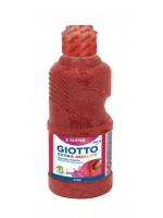 ΤΕΜΠΕΡΑ ΜΠΟΥΚΑΛΙ 250ML ΚΟΚΚΙΝΟ GLITTER GIOTTO