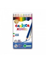 ΞΥΛΟΜΠΟΓΙΕΣ ΧΡΩΜΑΤΙΣΤΕΣ ΑΚΟΥΑΡΕΛΑΣ CARIOCA 12ΤΕΜ