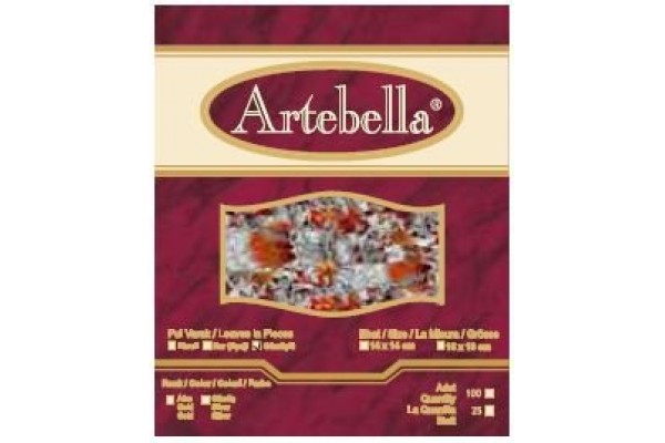 ΦΥΛΛΑ MULTI FLAKES (ΤΡΙΜΜΑΤΑ) ΕΠΑΡΓΥΡΩΜΕΝΟ ARTEBELLA