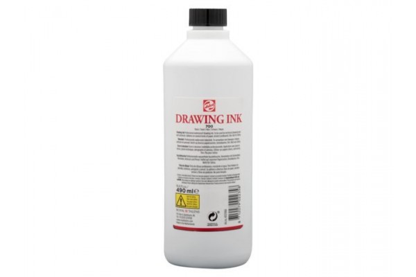 ΜΕΛΑΝΙ DRAWING INK  ΜΑΥΡΟ 490ml