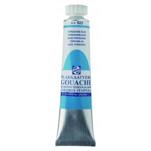 GOUACHE ΤΕΜΠΕΡΑ 20ml 522 Turquoise Blue  ROYAL TALENS