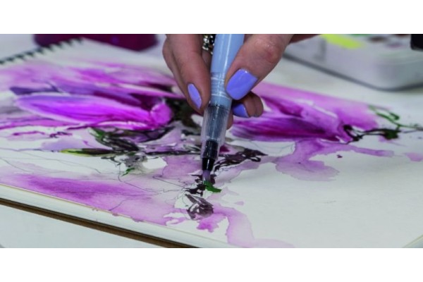 ΣΕΤ WATERCOLOURS Creative Art Colors 24 ΧΡΩΜΑΤΑ+ΑΞΕΣΟΥΑΡ  KOI SAKURA