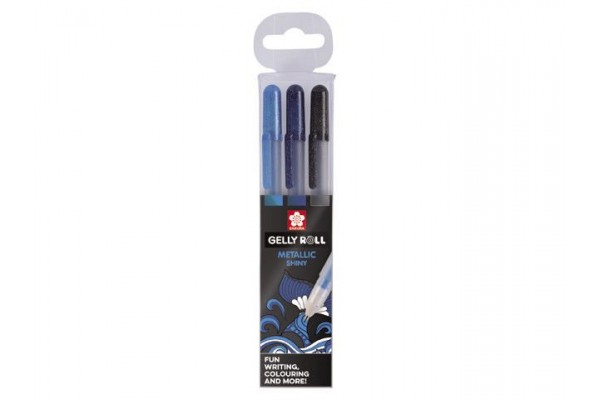 ΣΤΥΛΟ GELLY ROLL METALLIC OCEAN SET  ΣΕΤ3(536/543/549)