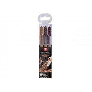 ΣΤΥΛΟ GELLY ROLL METALLIC SHINE ΣΕΤ3(554/517/522) ΣΤΥΛΟ GELLY ROLL METALLIC SHINE ΣΕΤ3(554/517/522)