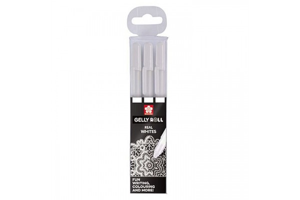 ΣΤΥΛΟ GELLY ROLL 08 BRIGHT WHITE ΣΕΤ3 MEDIUM
