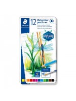 ΣΕΤ ΜΟΛΥΒΙΑ WATERCOLOUR  ΣΕ ΜΕΤΑΛΛΙΚΗ ΚΑΣΕΤΙΝΑ STAEDTLER 12ΤΕΜ