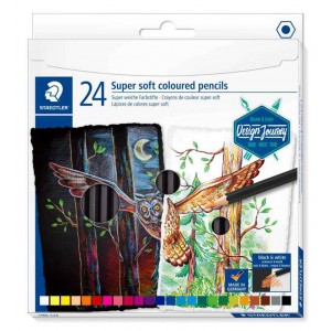 ΣΕΤ ΞΥΛΟΜΠΟΓΙΑΣ SUPER SOFT STAEDTLER 24ΤΕΜ
