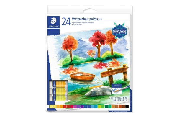 ΣΕΤ WATERCOLOUR ΧΡΩΜΑΤΑ 8880 STAEDTLER 24ΤΕΜx12ml