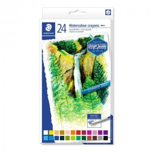 ΣΕΤ ΚΗΡΟΜΠΟΓΙΑ ΑΚΟΥΑΡΕΛΑΣ WATERCOLOUR STAEDTLER 24TEM