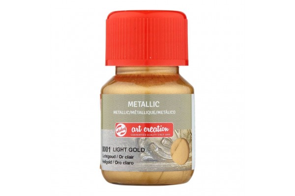ΧΡΩΜΑ ΜΕΤΑΛΛΙΚΟ A/C 30ML 8001 LIGHT GOLD