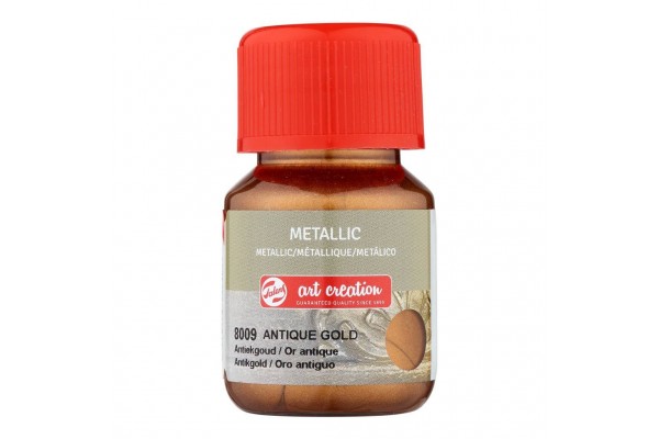 ΧΡΩΜΑ ΜΕΤΑΛΛΙΚΟ A/C 30ML 8009 ANTIQ. GOLD