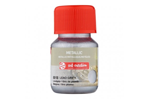 ΧΡΩΜΑ ΜΕΤΑΛΛΙΚΟ A/C 30ML 8018 LEAD GREY