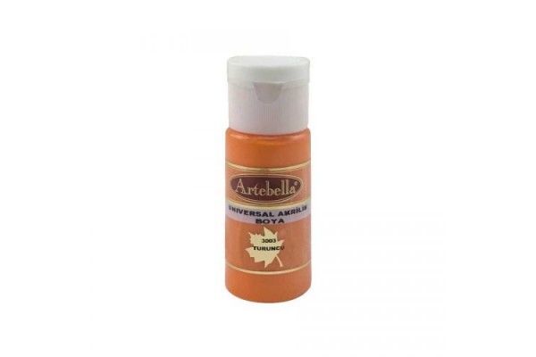 ΑΚΡΥΛΙΚΟ No 3003 ΠΟΡΤΟΚΑΛΙ 30CC  ARTEBELLA