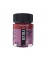 ΧΡΩΜΑ AMSTERDAM TEXTILE 375  BORDEAUX 16ml