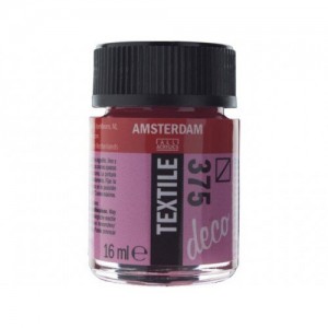 ΧΡΩΜΑ AMSTERDAM TEXTILE 375 BORDEAUX 16ml ΧΡΩΜΑ AMSTERDAM TEXTILE 375 BORDEAUX 16ml