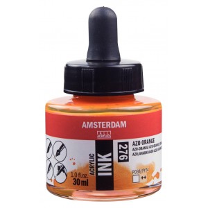 ΜΕΛΑΝΙ INK AMSTERDAM 30ml 276 AZO ORANGE ΜΕΛΑΝΙ INK AMSTERDAM 30ml 276 AZO ORANGE