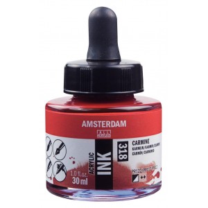 ΜΕΛΑΝΙ INK AMSTERDAM 30ml 318 CARMINE ΜΕΛΑΝΙ INK AMSTERDAM 30ml 318 CARMINE