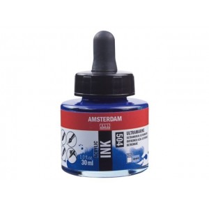 ΜΕΛΑΝΙ INK AMSTERDAM 30ml 504 ULTRAMARINE ΜΕΛΑΝΙ INK AMSTERDAM 30ml 504 ULTRAMARINE