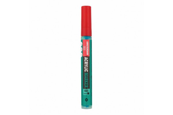 ΜΑΡΚΑΔΟΡΟΣ ΑΚΡΥΛΙΚΟΣ AMSTERDAM 4mm 615 Emerald Green
