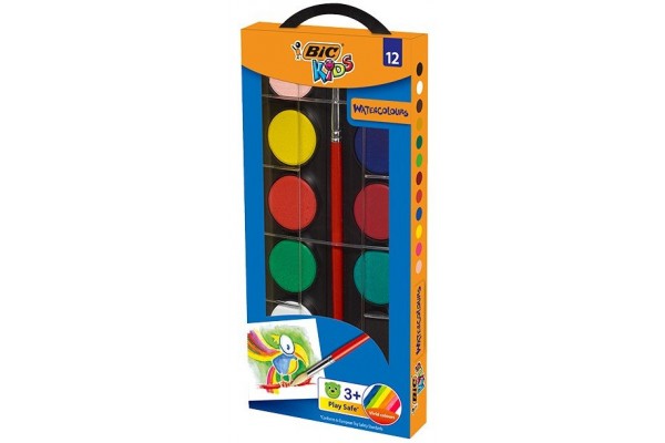 ΣΕΤ ΝΕΡΟΜΠΟΓΙΕΣ KIDS 12 ΧΡΩΜΑΤΩΝ  BIC