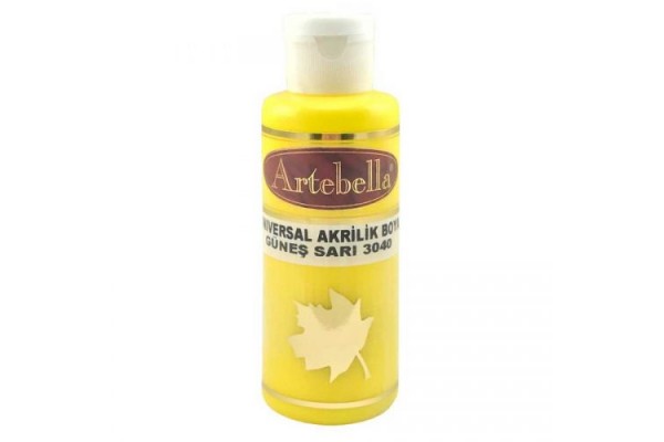 ΑΚΡΥΛΙΚΟ No 3040 ΚΙΤΡΙΝΟ ΑΝΟΙΧΤΟ 130CC ARTEBELLA